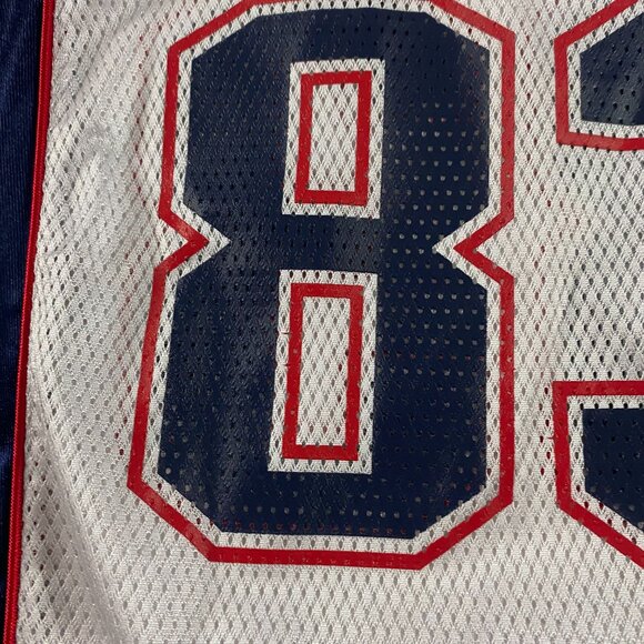 Vintage Wes Welker New England Patriots Football Jersey Boy's Medium Reebok - Picture 4 of 8